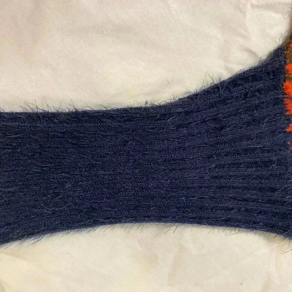 Powder River Outfitters Soft Fuzzy Southwestern Aztec Fringe‎ Longline Sweater - Picture 7 of 13